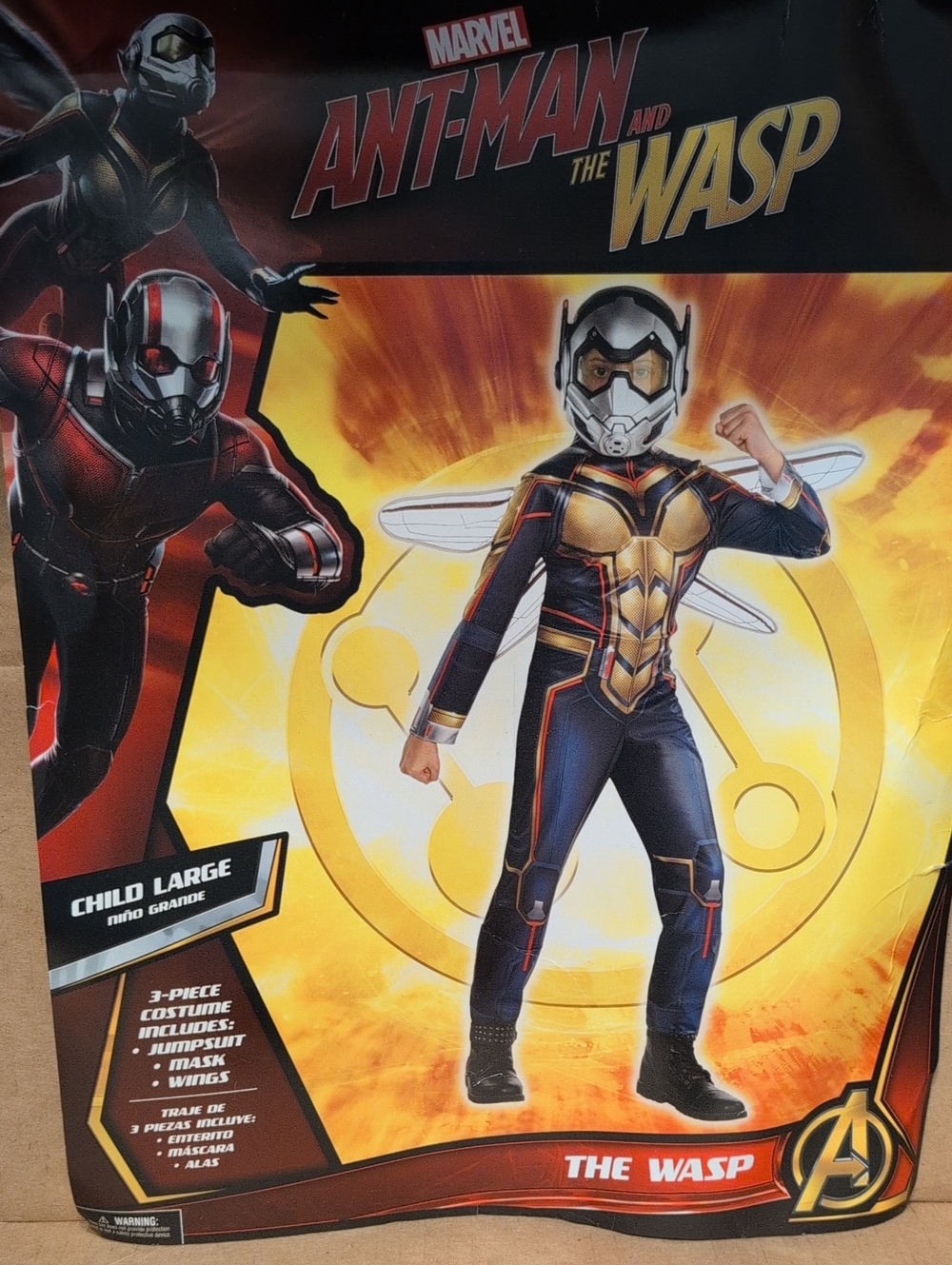 Marvel Ant-Man and the wasp child costume